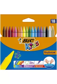 Bic Kredki �wiecowe Plastidecor 18 szt.