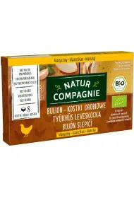 Natur Compagnie Bulion - kostki drobiowe bez dodatku cukr�w 8 x 11 g Bio