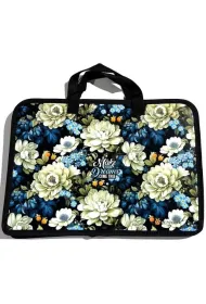 Fresh Teczka-torba A4+ zapinana na zamek z r�czk� Kwiaty