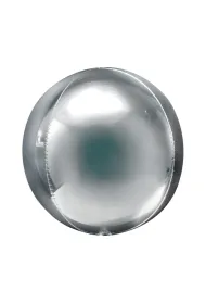 Amscan Balon foliowy kula srebrna 53x53cm