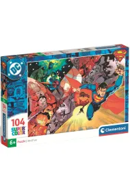 Puzzle 104 el. SuperColor. Superman Clementoni