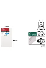 Artix Tablica malarska 20x50x0,3cm 280G/m2