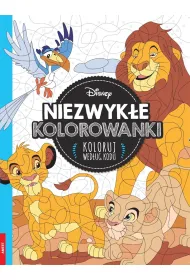 Disney. Niezwyk�e kolorowanki. Koloruj wed�ug kodu