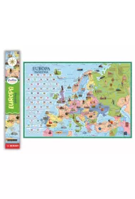 Demart Mappuzzle Junior - Europa mapa polityczna - plakat