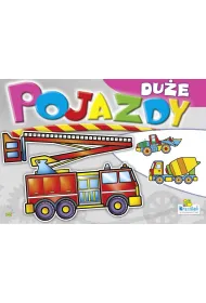 Kolorowanka B5 16 str. Du�e pojazdy - Stra� po�arna