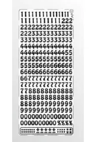 Galeria Hobby Stiker a�urowy 023 srebrny 10x23cm
