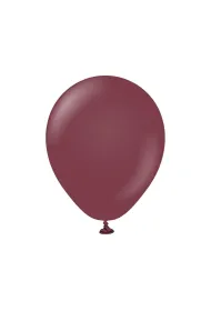 Balony Kalisan bordowe
