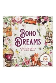 Ksi��ka z naklejkami 750 szt - Boho Dreams
