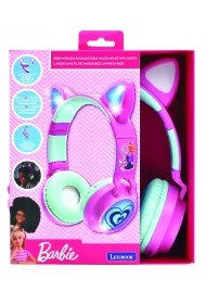 Suchawki 2w1 Barbie ze wieccymi kocimi uszkami Lexibook HPBTKTBB