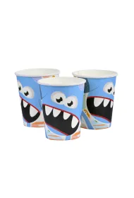 Kubki Pillow Monsters 180/200ml 8 szt.