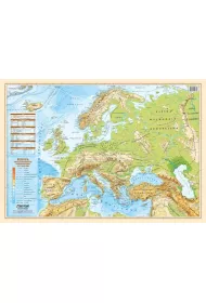 Eko-Graf Podk�adka na biurko. Mapa polityczno-fizyczna Europy