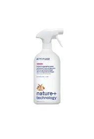 Attitude Pyn do mycia owocw i warzyw, bezzapachowy 800 ml