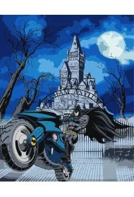 Ideyka Malowanie po numerach - Batman. Batcycle metal...