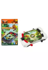 Mini gra zr�czno�ciowa dinozaur pi�ka bia�a LeanToys