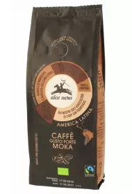 Alce Nero Kawa mielona arabica/robusta strong fair trade 250 g Bio