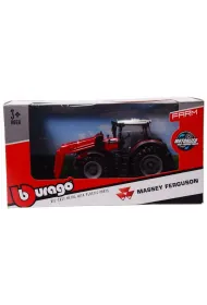 Bburago Model Traktor Massey Ferguson 8740S z �adowark�