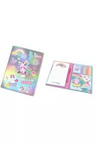 KIDS EUROSWAN Zestaw karteczek post-it z notatnikiem i dugopisem Sweet Dreams