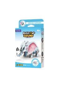 Puzzle 3D Buduj i s�uchaj S�o� afryka�ski mierEdu