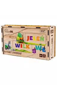 Puzzle alfabet zwierzat PuzzleOK