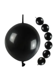 Balony czarne z ��cznikiem 10 szt.