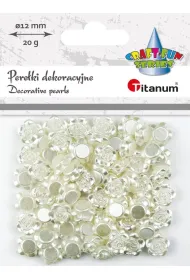 Titanum Koraliki pere�ki plastikowe r�e 10mm, 20g