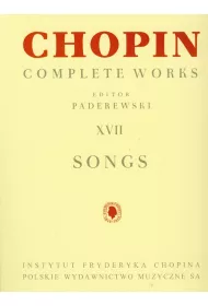 Chopin Complete Works XVII Pie�ni PWM