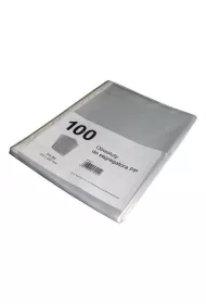 Herlitz Obwoluty A4 do segregatora przezroczyste groszkowe 100 szt.