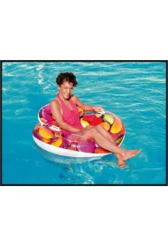 Ko�o do p�ywania cukierki 118x117cm Bestway