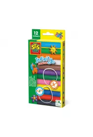 Ses Creative Plastelina 180g 12 szt.