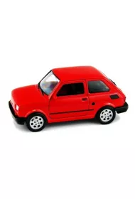Fiat 126p 1:27 czerwony WELLY