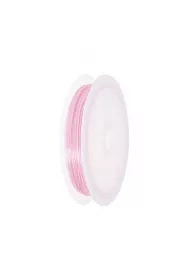 Brewis Sznurek elastyczny r�owy 0,4mm x 6m