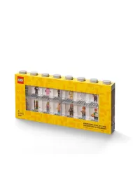 Gablotka na 16 minifigurek LEGO Szara