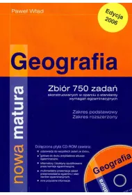 Geografia Nowa matura Zbi�r 750 zada� z p�yt� CD