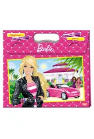 Barbie. Zestaw ksi��ek z kredkami