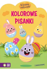 Wiosenne malowanki. Kolorowe pisanki
