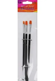 Fresh P�dzle p�askie w�osie NYLON rozm. 2, 4 ,6 3 szt