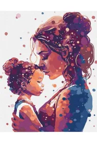 Ideyka Malowanie po numerach - U�cisk matki 40x50cm