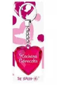 Be-Happy Gifts Brelok serce - Kochana C�reczka