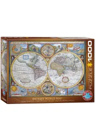 Puzzle 1000 el. Antyczna Mapa �wiata Eurographics