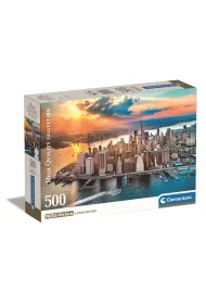 Puzzle 500 el. Compact New York Clementoni