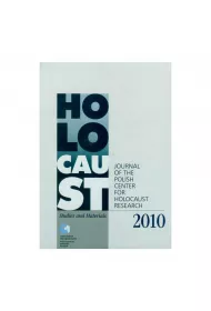 Holocaust Studies And Materials 2/2010 Journal Of The Polish Center For Holocaust Research