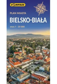 Bielsko-Bia�a plan miasta skala 1 : 20 000