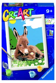 Malowanie po numerach CreArt - Ma�y osio�ek Ravensburger