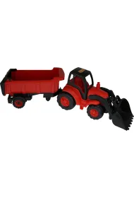 Traktor z �y�k� i naczep� 85 cm Wader POLESIE 0438