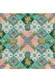 Museums & Galleries Karnet kwadrat z kopert� Pineapple Tile