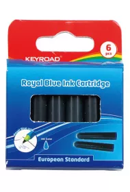Naboje do pi�r Keyroad niebieski 6 szt.