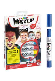 Carioca Kredki do twarzy MaskUP 6 kolor�w