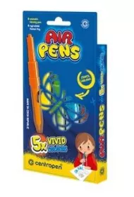 Centropen Flamastry dmuchane + 5 szbalon�w 5 szt.