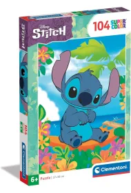 Puzzle 104 el. SuperColor. Stitch Clementoni