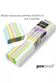 Polsirhurt Bibu�a marszczona per�owa 25x200cm 5 szt.